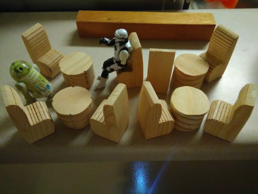 Chairs and Tables