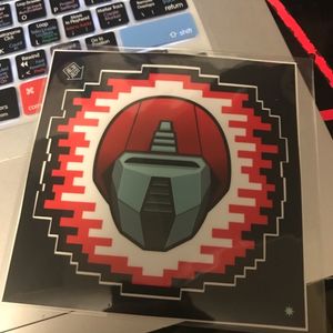 Plastic Battles Crimson Guard Sticker