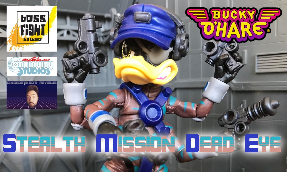 DIAGNOSTIK80'S REVIEWS - BOSS FIGHT STUDIO BUCKY O'HARE STEALTH MISSION DEAD EYE DUCK!!