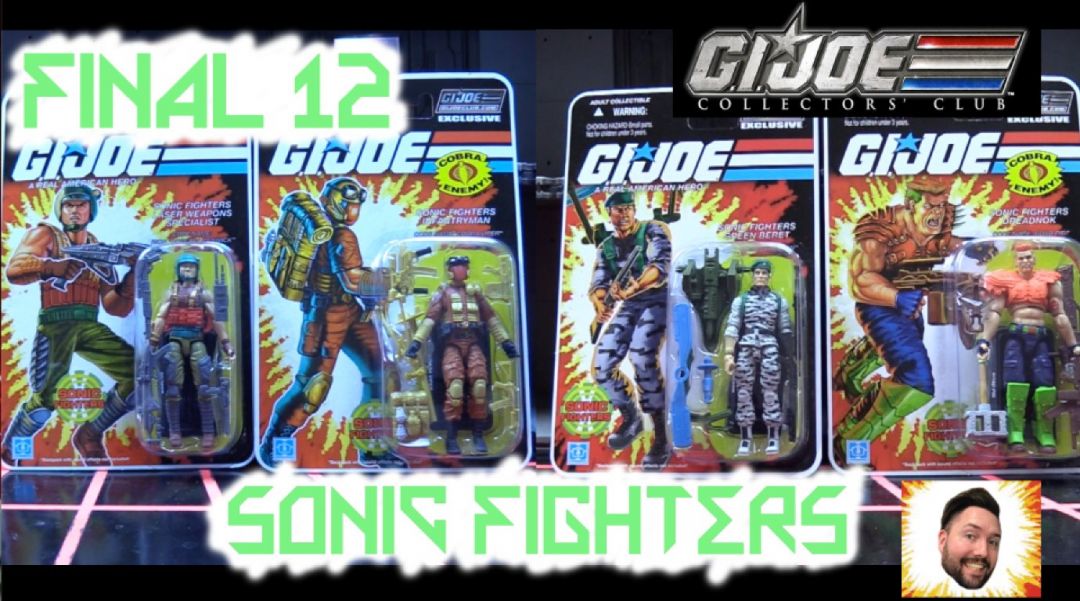 DIAGNOSTIK80'S REVIEWS & THE FULL FORCE PODCAST - GIJCC FINAL 12 SONIC FIGHTERS!!