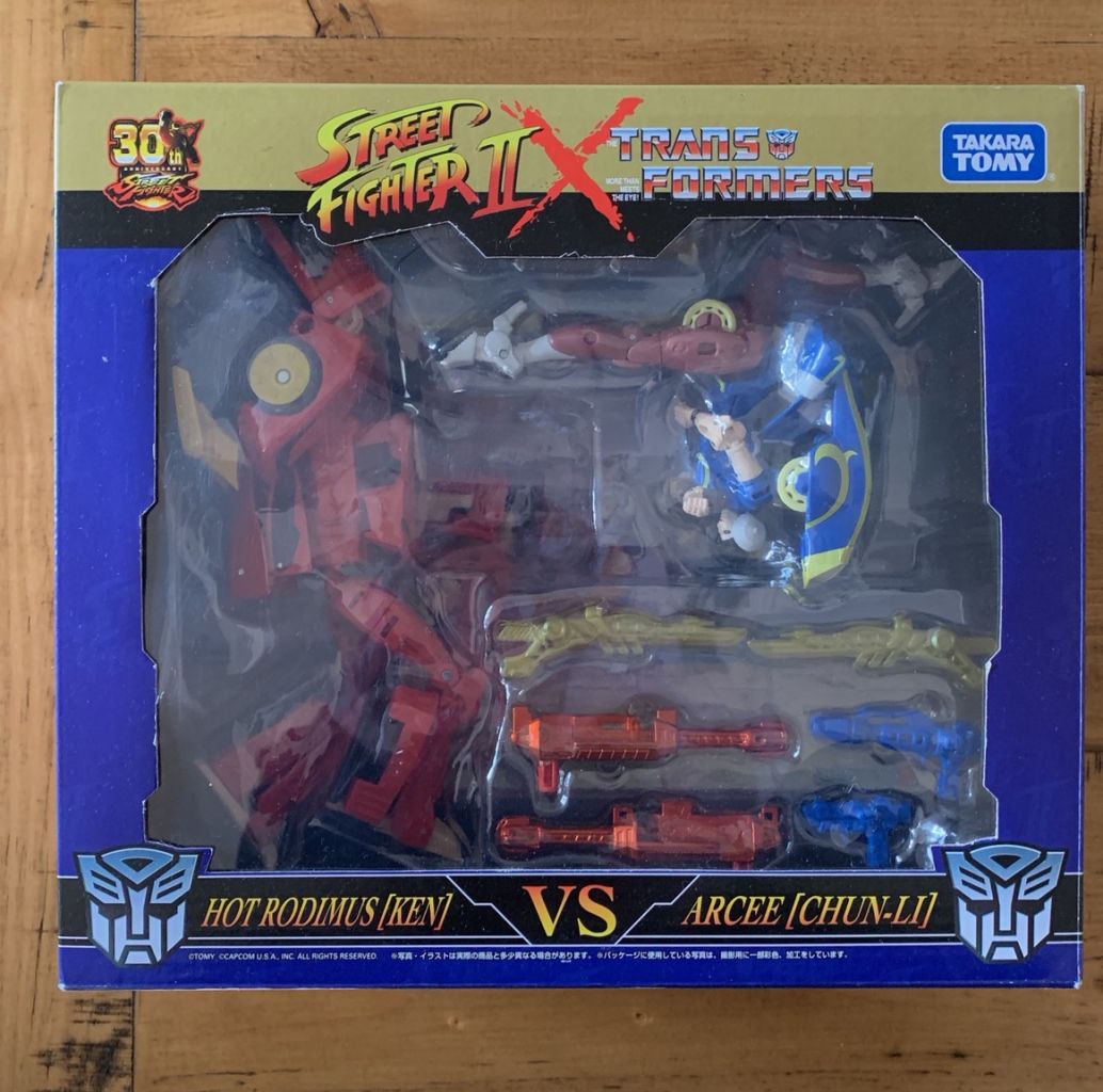 transformers street fighter special edition - Image 1