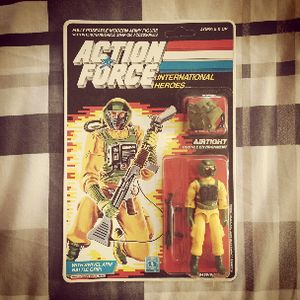 Action Force Vintage Carded Airtight (1987)
