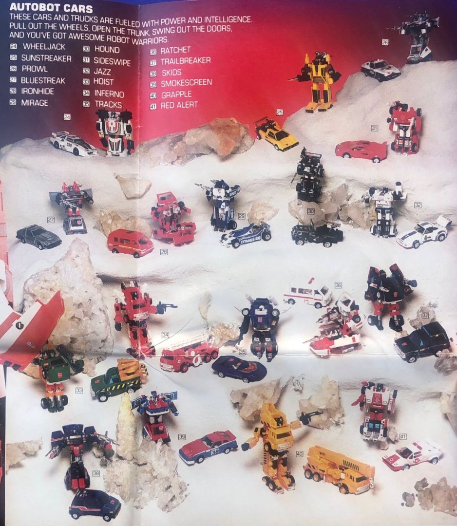 1985 Transformers Vehicle Catalog - Image 1