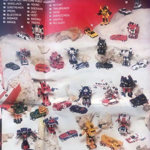 1985 Transformers Vehicle Catalog