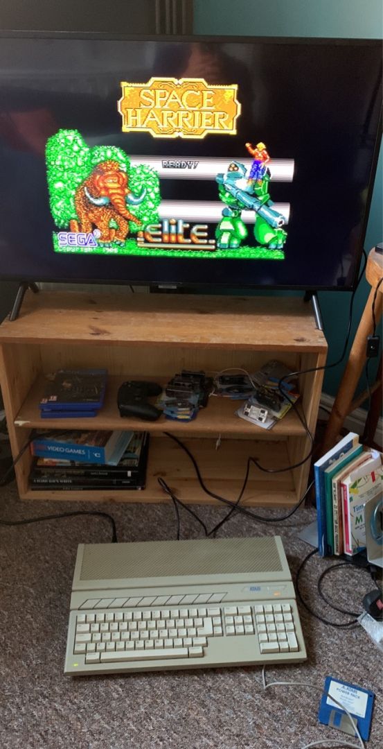 Yes! Got this old Atari up and running!