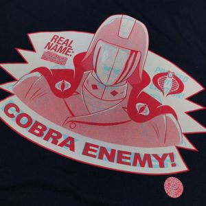 8-Bit Zombie Cobra Commander Tee Shirt!!