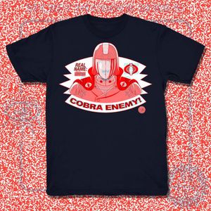 8-Bit Zombie Cobra Commander Tee Shirt!!