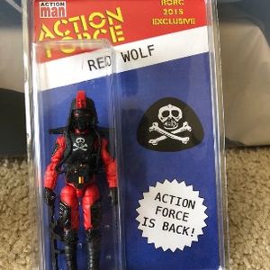 RORC 2015 Exclusive Red Wolf Carded Action Figure 