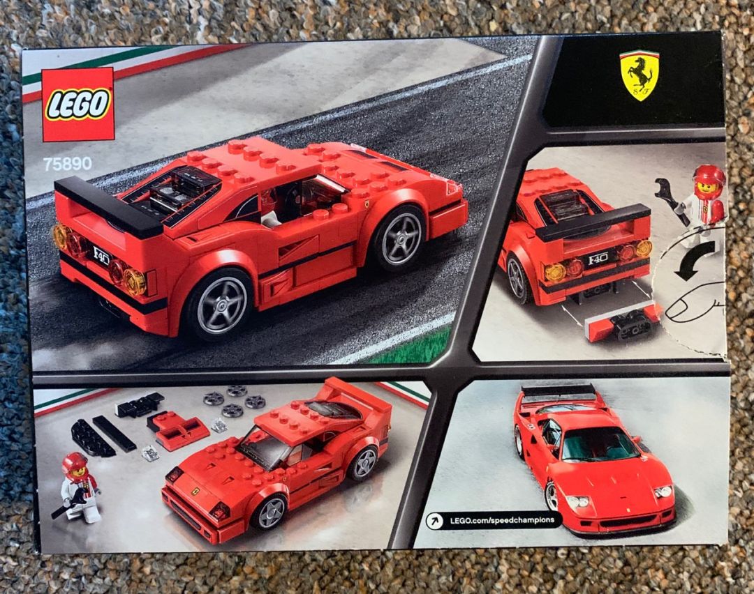 Lego 75890 Speed Ferrari F40 - Image 2
