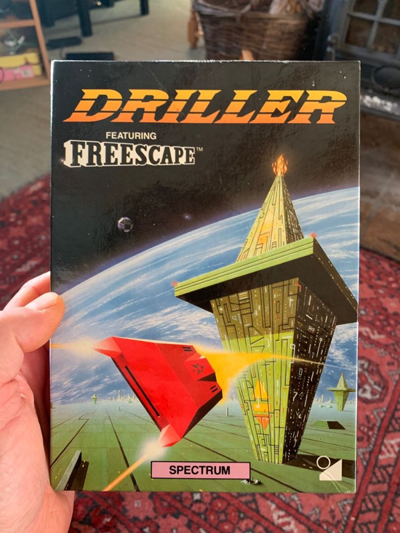 Driller (ZX Spectrum cassette) - Image 1