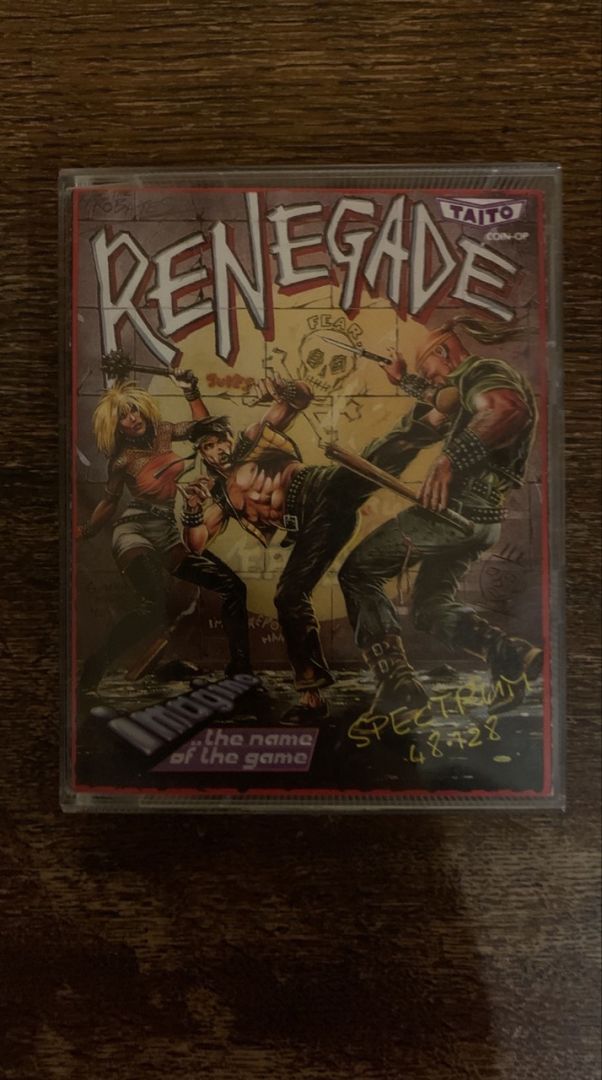 Renegade on 48k Cassette  - Image 1