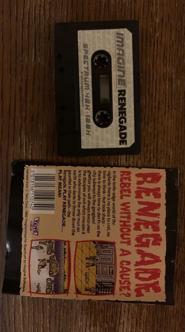 Renegade on 48k Cassette  - Image 2
