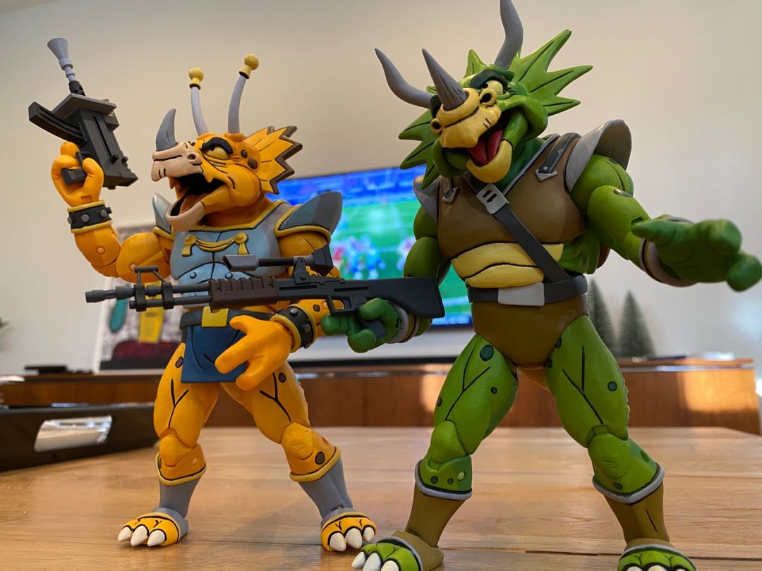 NECA TMNT Triceratons - Image 2