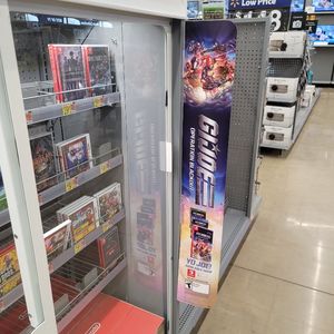 G.I.Joe Walmart Video Game display