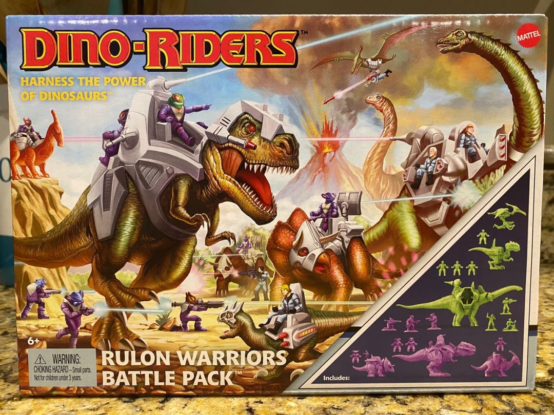 Dino Riders Rulon Warriors Battle Pack - Image 1