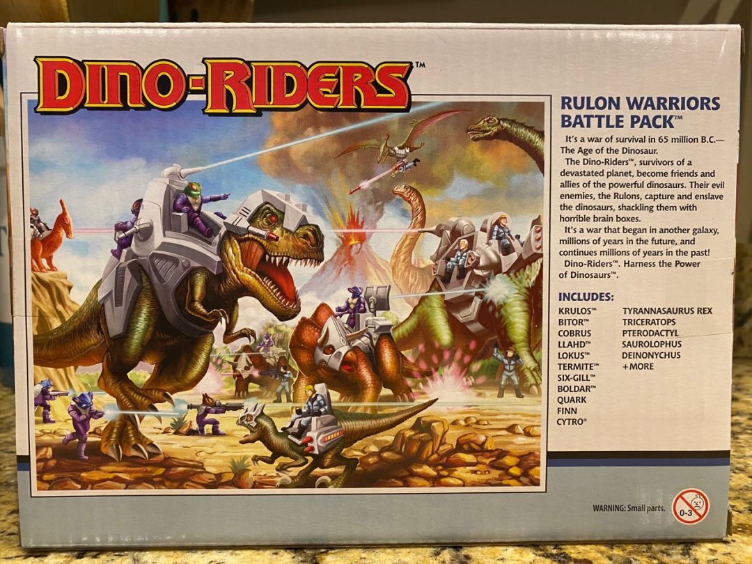 Dino Riders Rulon Warriors Battle Pack - Image 2