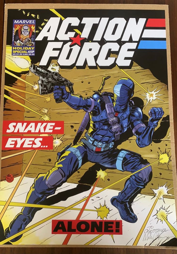 Snake Eyes Mike Collins Print  - Image 1