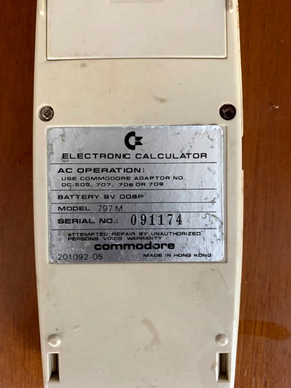 Commodore Calculator - Image 2