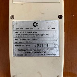 Commodore Calculator