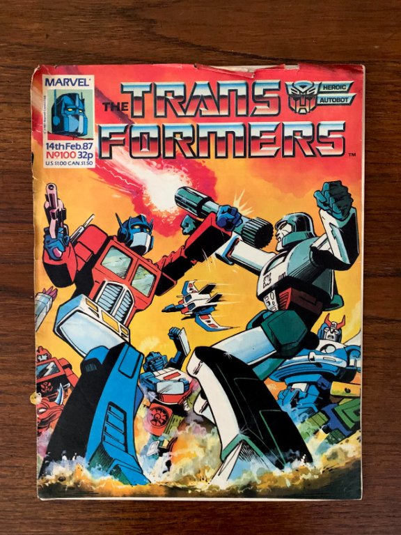 Transformers Comic Issue 100 - Image 1
