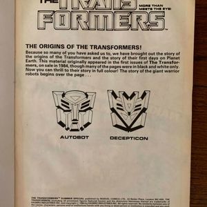 Transformers Summer Special