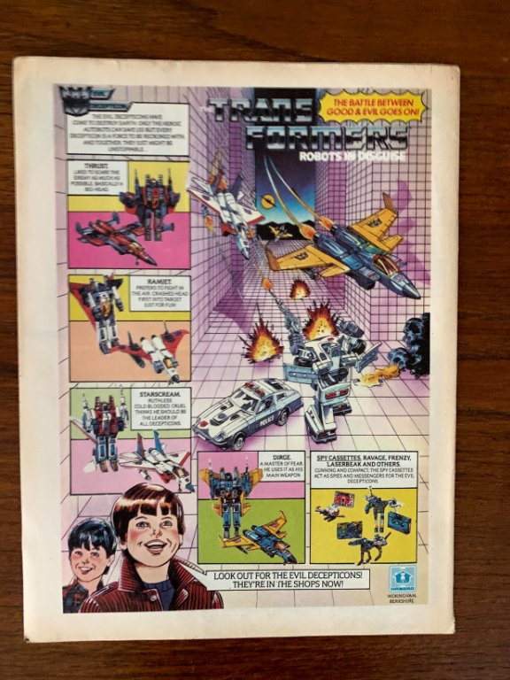 Transformers Comic Issue 50 - Image 2