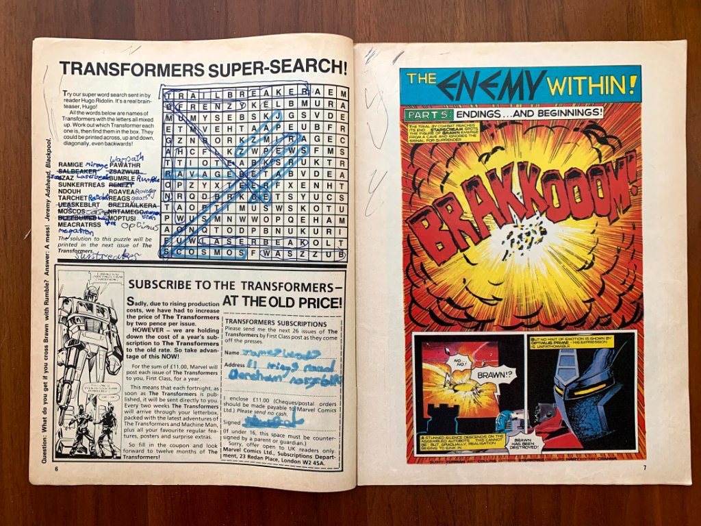 Transformers Comic issue 17 - Image 4