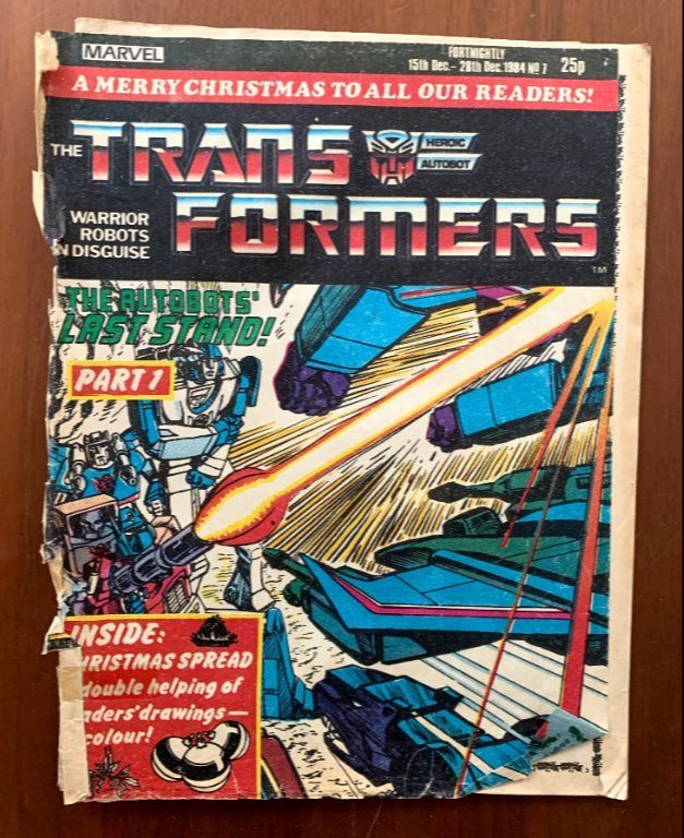 Transformers Comic Issue 7 - Image 1