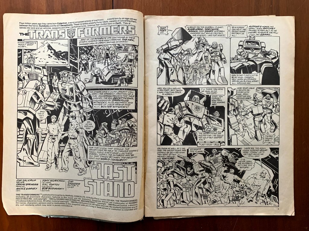 Transformers Comic Issue 7 - Image 2