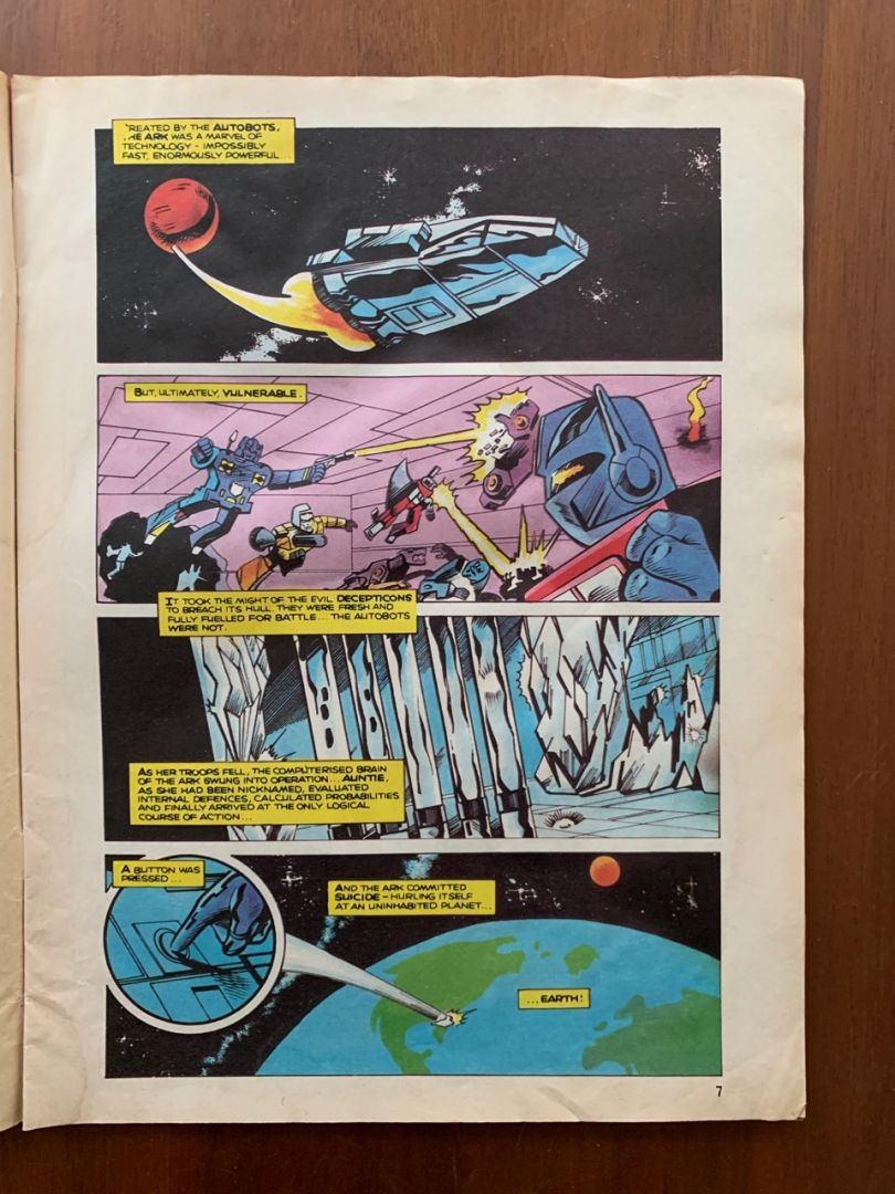 Transformers Comic Issue 18 - Image 2