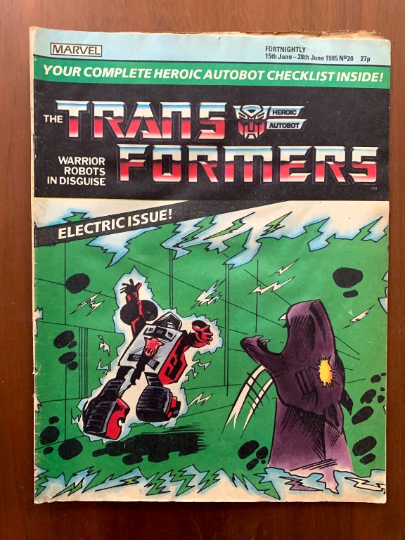 Transformers Comic Issue 20 - Image 1