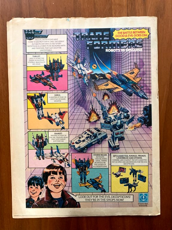 Transformers Comic Issue 20 - Image 2