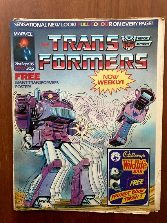 Transformers Comic Issue 27 - Image 1
