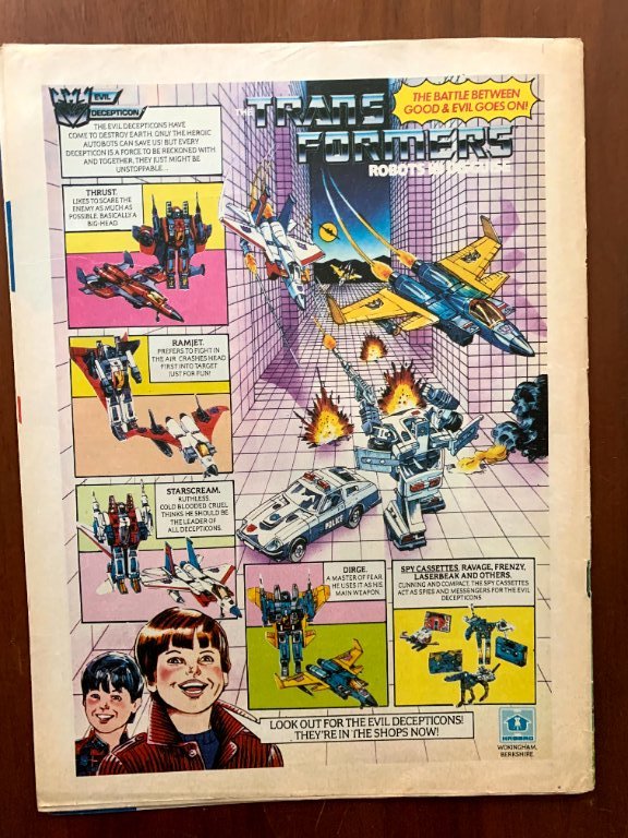 Transformers Comic Issue 28 - Image 2