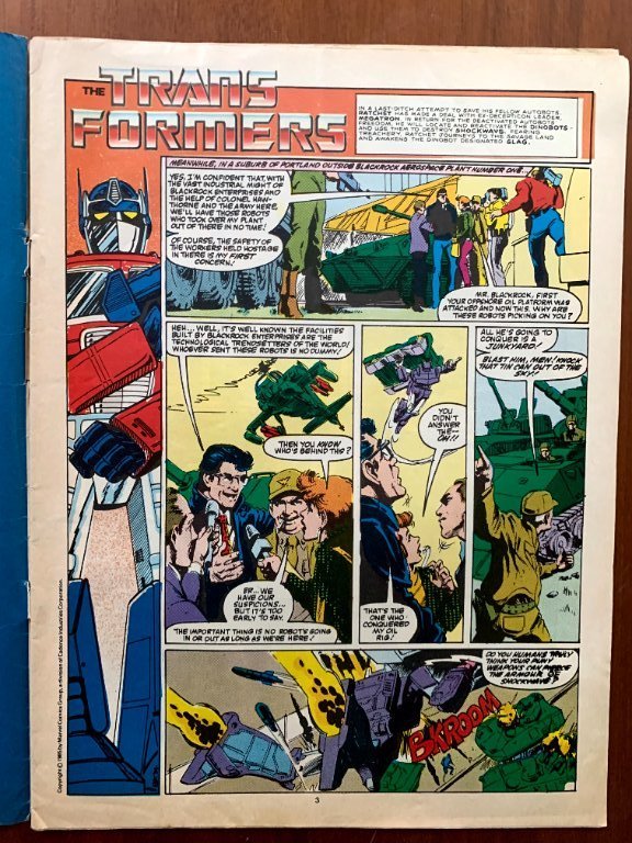 Transformers Comic Issue 28 - Image 3