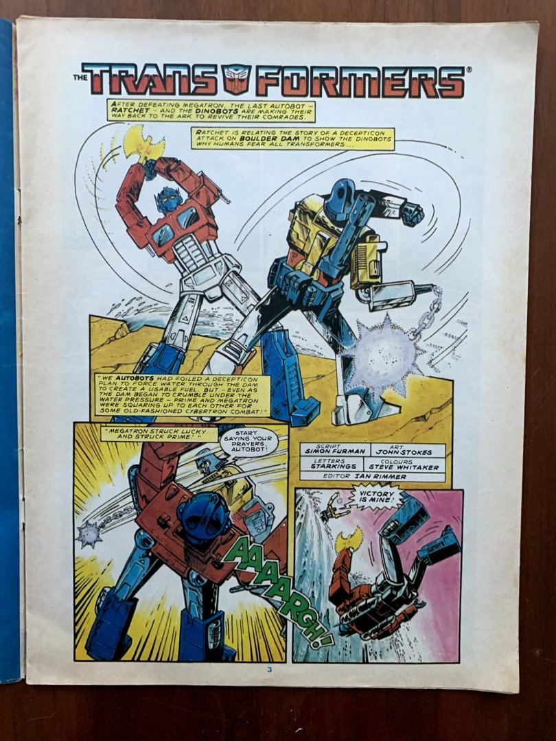 Transformers Comic Issue 30 - Image 1