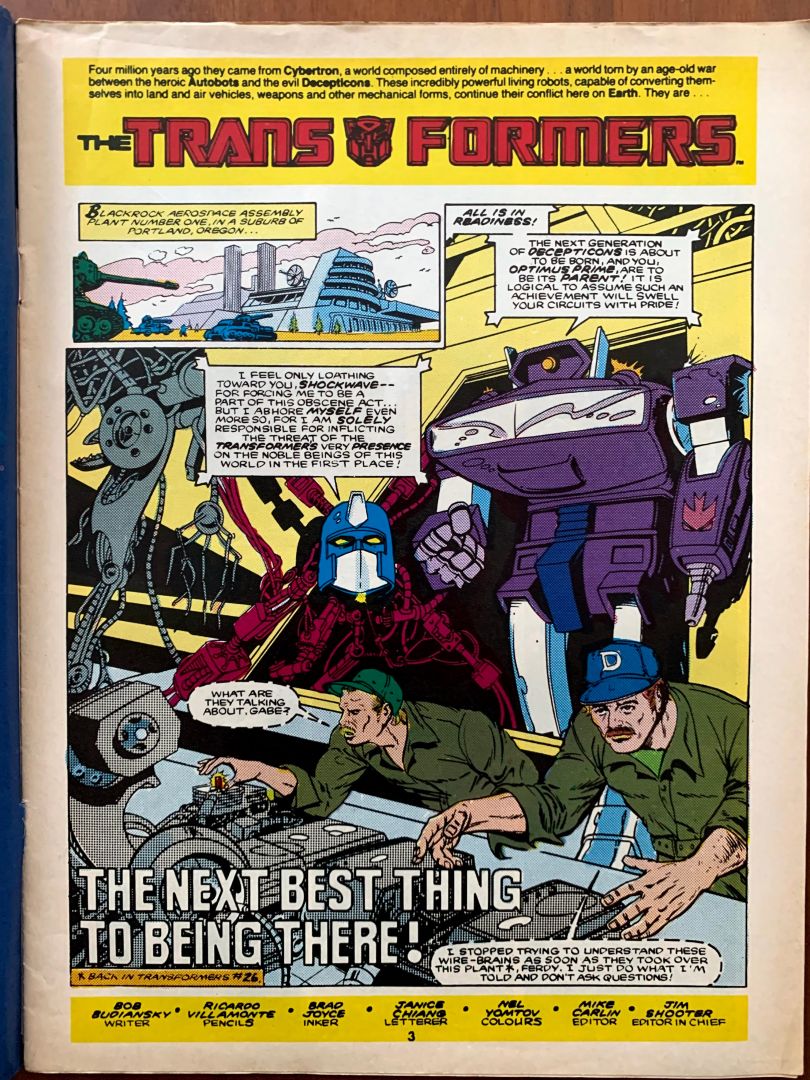 Transformers Comic Issue 35 - Image 2