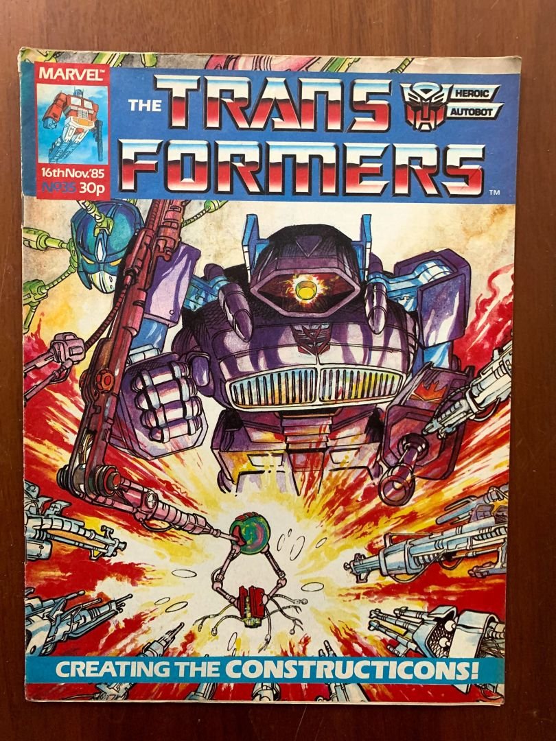 Transformers Comic Issue 35 - Image 1