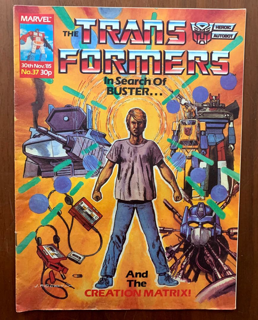 In search of Buster (Transformers Comic 37) - Image 1