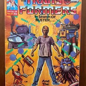In search of Buster (Transformers Comic 37)