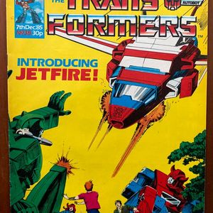 Introducing Jetfire! (Transformers Comic 38)