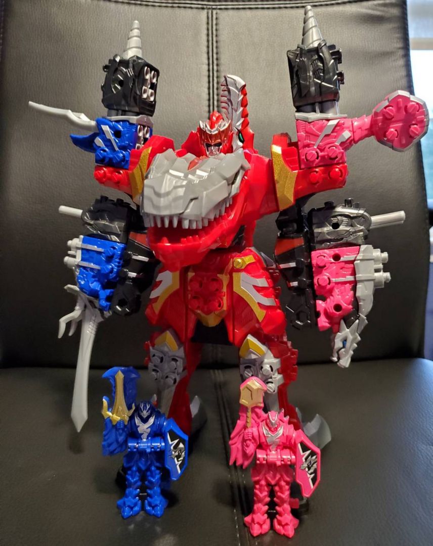 Kishiryu Series 01&02&03 Ryusoul Gattai DX KishiRyuOh Three Knights Set - Image 1
