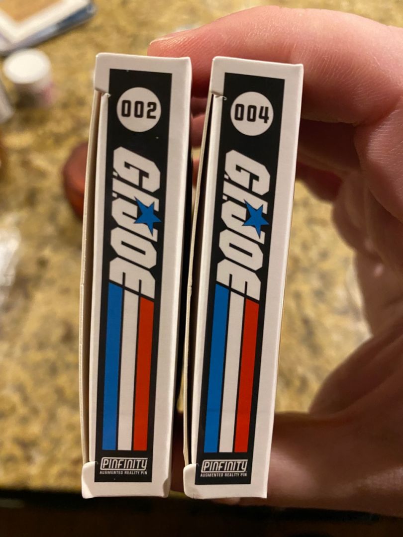 Snake Eyes & Storm Shadow Pinfinity AR Pins - Image 2