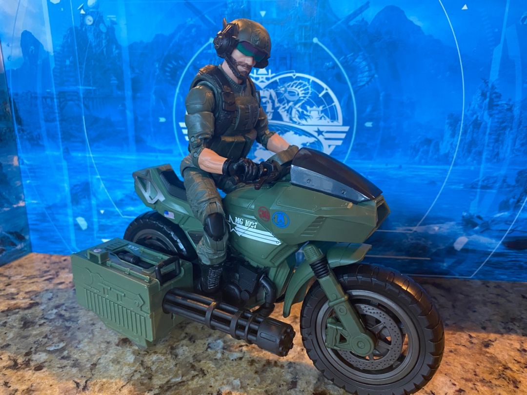 Alvin “Breaker” Kibbey with RAM Cycle - Image 1