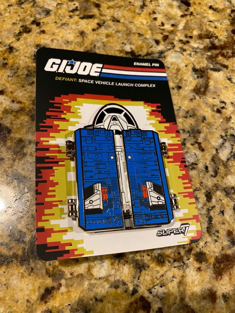 Super7 G.I. Joe Defiant Enamel Pin - Image 1