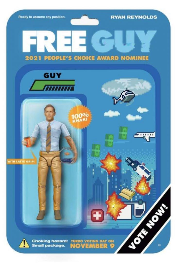 Guy - Free Guy & Fortnite crossover Custom Figure - Image 3