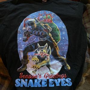Snake Eyes Christmas T-Shirt