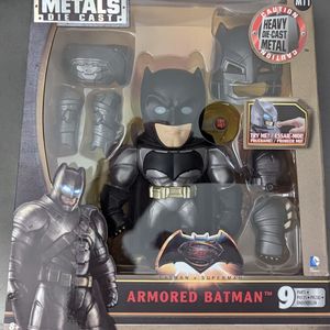 Metal Die Cast Armored Batman Boxed