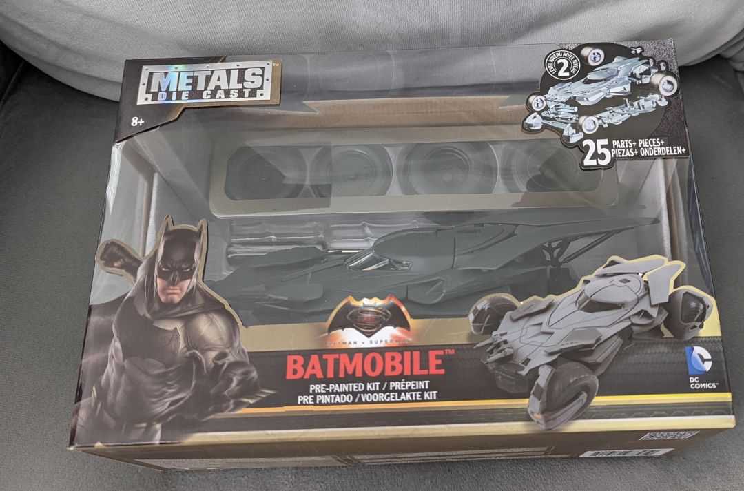 Metal Die Cast Batmobile Boxed - Image 2