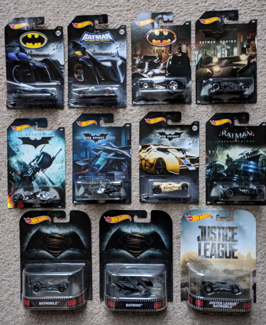 Hot wheels Batmobiles new - Image 1